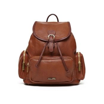 Travel Leather Backpack